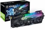 Inno3D GeForce iChill X4 RTX 3070 8GB GDDR6 256bit LHR (C30704-08D6X-1710VA35H) Videokártya