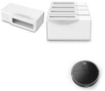 360 Set 4 saci de gunoi de unica folosinta si recipient praf pentru Aspirator robot 360 S10 (360S10SET-BAG/BIN)