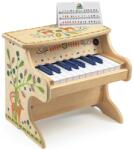 DJECO Gyerek zongora fából - gyönyörű mintával - Djeco (DJ06006)