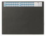 DURABLE Könyökalátét, 65x52 cm, éves kalendárral, DURABLE, áttetsző (DB720401) - primatinta