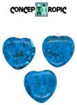  Pandantiv din Turcoaz de Arizona Inima - 21-23 x 17-18 x 4-5 mm - 1 Buc