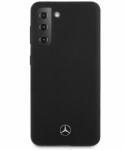 Mercedes-Benz Husa Mercedes Silicone Black pentru Samsung Galaxy S21 Plus 5G (hsil/MEHCS21MSILBK/n/bl)