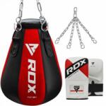 RDX Set sac box Rxd Mr, manusi pentru sac incluse (3PBR-MR-uni-rosunegru) Sac de box