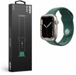 Next One Curea NEXT ONE pentru Apple Watch Sport Band, Silicon 42-44mm (Verde) (AW-4244-BAND-PINE)