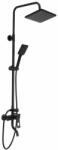 Rea Coloana de dus cu pipa cada Rea Soul negru mat (5902557370146)