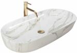 Rea Lavoar pe blat Rea Cleo 81 cm alb marmura (5902557366941)