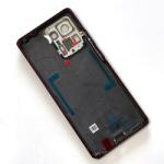  tel-szalk-192967068 Xiaomi Mix 4 fekete Akkufedél hátlap - kamera lencse burkolati elem ragasztóval (tel-szalk-192967068)
