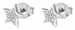 Lotus Silver Ezüst fülbevaló átlátszó cirkónium kövekkel LP1622-4/1 - mall