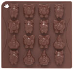 Pavoni Forma Silicon Chocoice Ferma, 16 cavitati (CHOCO11) Forma prajituri si ustensile pentru gatit