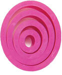 Decora Oval - Decupatoare Plastic O 1.5 - 8 x H 2.2 cm, Set 4 Buc (255307)