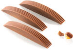 Silikomart Batoane Ciocolata 11.9 x 1.8 x H 1.7 cm - Matrita Policarbonat Striatii, 10 cavitati (CH006) (52.906.86.0065) Forma prajituri si ustensile pentru gatit