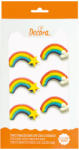 Decora Decor Zahar - Curcubeu O 4.5 cm, 2 modele, 6 buc (500410)