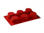 Pavoni Forma Silicon Muffin Cupcake O5xh3.5 cm, 6 cavitati (FR065) Forma prajituri si ustensile pentru gatit