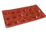 Pavoni Forma Silicon Geome 4x3.6xh1.2 cm, 18 cavitati (FR071) Forma prajituri si ustensile pentru gatit