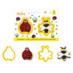Decora Gargarita si Albina - Decupatoare Plastic O 7.5 si 8 x H 2.2 cm, Set 2 Buc (255193)