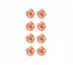 Decora Decor Zahar - Trandafiri Frez Piersica O 2 cm, 56 buc (500015)