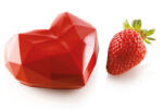 Silikomart Forma Silicon Inima Amorini Origami 3D 7.4 x 8.3 x h 4.5, 6 cavitati (AMORINI 110) (36.283.87.0065) Forma prajituri si ustensile pentru gatit