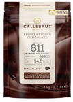 Callebaut Ciocolata Neagra 54.5% Recipe 811, 1 kg, Callebaut (811-E1-U68)