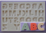 Alphabet Moulds Mulaj Silicon Alfabet Stil Texturat H 2.1 cm (AM0249) Forma prajituri si ustensile pentru gatit