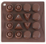 Pavoni Forma Silicon Chocoice Clasic, 16 cavitati (CHOCO00) Forma prajituri si ustensile pentru gatit