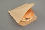 Loós Csomagolástechnikai Kft Hamburgeres papírtasak -170x170mm, barna kraft 35g/m2 100db(0, 2kg) (Kraft013)
