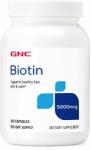 GNC Biotin 5000 mcg, 120 cps, GNC