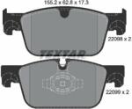 TEXTAR set placute frana, frana disc TEXTAR Q+ 2209801 (2209801)