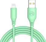 Tellur Cablu silicon Tellur USB to Lightning, 3A, 1m, Verde (TLL155398)