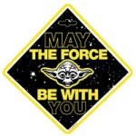 Disney Baby on Board tábla - Star Wars - Yoda - babylion