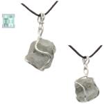  Pandantiv Fenacit Brut Natural cu Argint 925 - 28x13x10 mm - Unicat