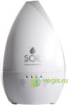 SOiL Difuzor Alb de Aromaterapie Ultrasonic cu Lampa Led