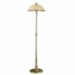 Reccagni Angelo Lampadar / Lampa de podea din alama cu sticla decorata design italian 6208 (RA-PN. 6208/2)