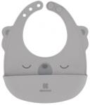 KikkaBoo Силиконов лигавник KikkaBoo - Grey (31303030037) - baby