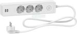 Schneider Electric 3 Plug + 2 USB 1.5m Switch (ST943U1W)