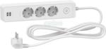 Schneider Electric 3 Plug + 2 USB Switch 3 m (ST943U3W)