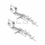 Talitha Висящи обеци с кръстове - talitha-jewelry - 35,01 лв