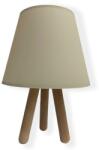 ASIR GROUP Asztali lámpa WOOD 1xE27/60W/230V bézs 390FLH1701 (AS0350)