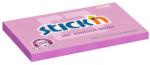STICK N Stick`N 360° 76x127 mm 100 lap pink öntapadó jegyzettömb (21558) - officedepot