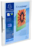Exacompta Caiet Mecanic A4 2 Inele 15mm/20mm Cop Flex 1buz Transp Exacompt (ex54960e)
