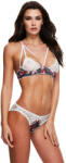 Baci - virágos, csipkés melltartó szett + nyitott bugyi - szexaruhaz - 16 999 Ft