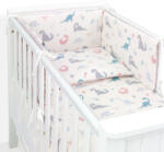 MT Textil MTT 3 részes ágyneműhuzat szett (100x135cm) - Bézs dínók - babylion