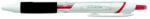 uni Golyóstoll, 0, 35 mm, nyomógombos, fehér tolltest, UNI "SXN-155 Jetstream", piros (TU155P) - primatinta
