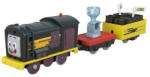 Thomas si Prietenii Locomotiva motorizata Deliver the Win Diesel cu doua vagoane Thomas si Prietenii Track Master (HFX97/HDY74) Trenulet