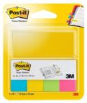 Post-it 670-4U 20×38mm 4×50db színes jelölőlap (7100191580) - bestbyte