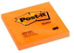 Post-it 76x76mm 100lap neon narancs jegyzettömb (7100172735) - officedepot