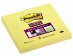 Post-it Super Sticky 654-S 76x76mm sárga jegyzettömb (7100263706) - officedepot