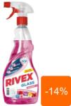 Rivex Solutie pentru Geam cu Pulverizator, Rivex Roz-Bouquet 750 ml (MAG0000186)