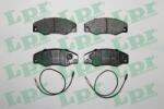 LPR set placute frana, frana disc LPR 05P276 (05P276)