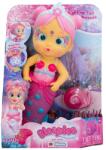 IMC Toys Bloopies: Sweety, simpatica bebelușă sirenă cu înotătoare luminoasă (83110) Papusa