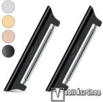  Okosóra fém csatlakozó - 1 pár (2db), 22mm-es szíjakkal kompatibilis - FEKETE - Apple Watch Series 1/2/3 42mm / 4/5/6/SE 44mm / 7/8 45mm / 10 46mm / Ultra / Ultra 2 49mm